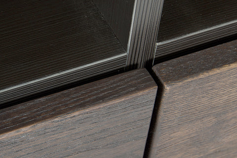 Modrest Wharton Modern Dark Aged Oak Dresser Model VGEDPB16003