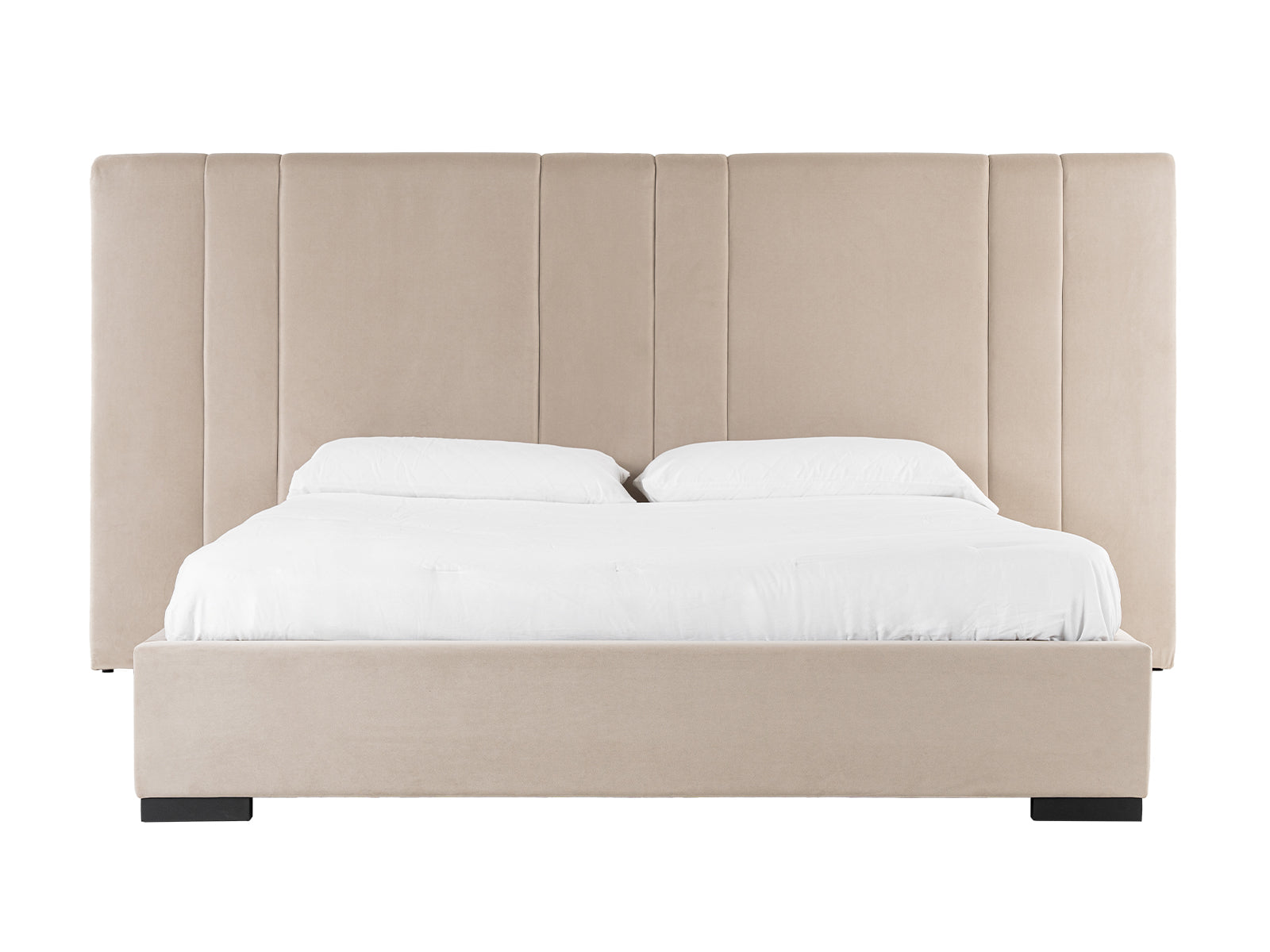 Modrest Penelope Modern Grey Velvet Bed Model VGVCBD2312