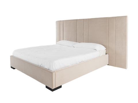 Modrest Penelope Modern Grey Velvet Bed Model VGVCBD2312