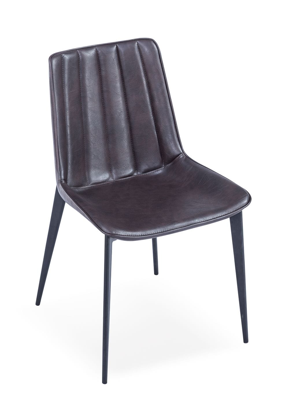 Modrest Peoria Modern Brown & Black Dining Chair (Set Of 2) Model VGHR3590-BRN-DC