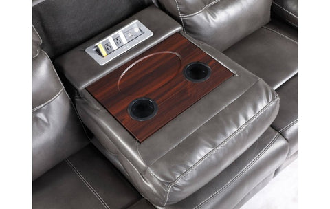 9442 - Gray Power Reclining SofaModel:  9442-GRAY-PWR-S