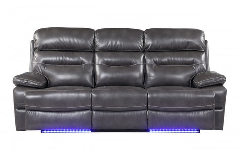 9442 - Gray Power Reclining SofaModel:  9442-GRAY-PWR-S