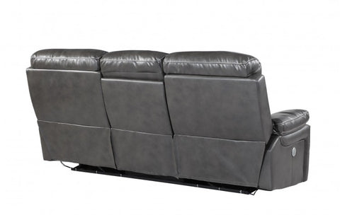 9442 - Gray Power Reclining SofaModel:  9442-GRAY-PWR-S