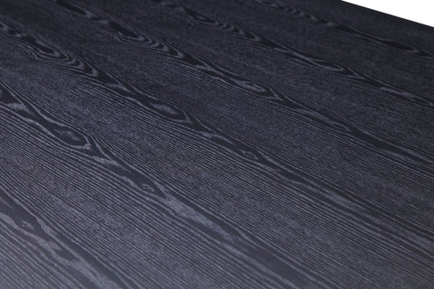 Modrest Pike Modern Black Ash & Brass Dining Table Model VGVCT8961W-BLK-DT