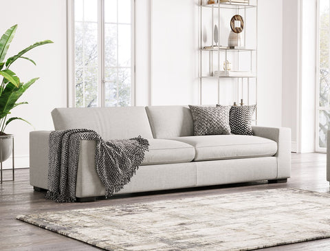 Divani Casa Poppy Modern White Fabric Sofa Model VGKK-KF1031-WHT-S