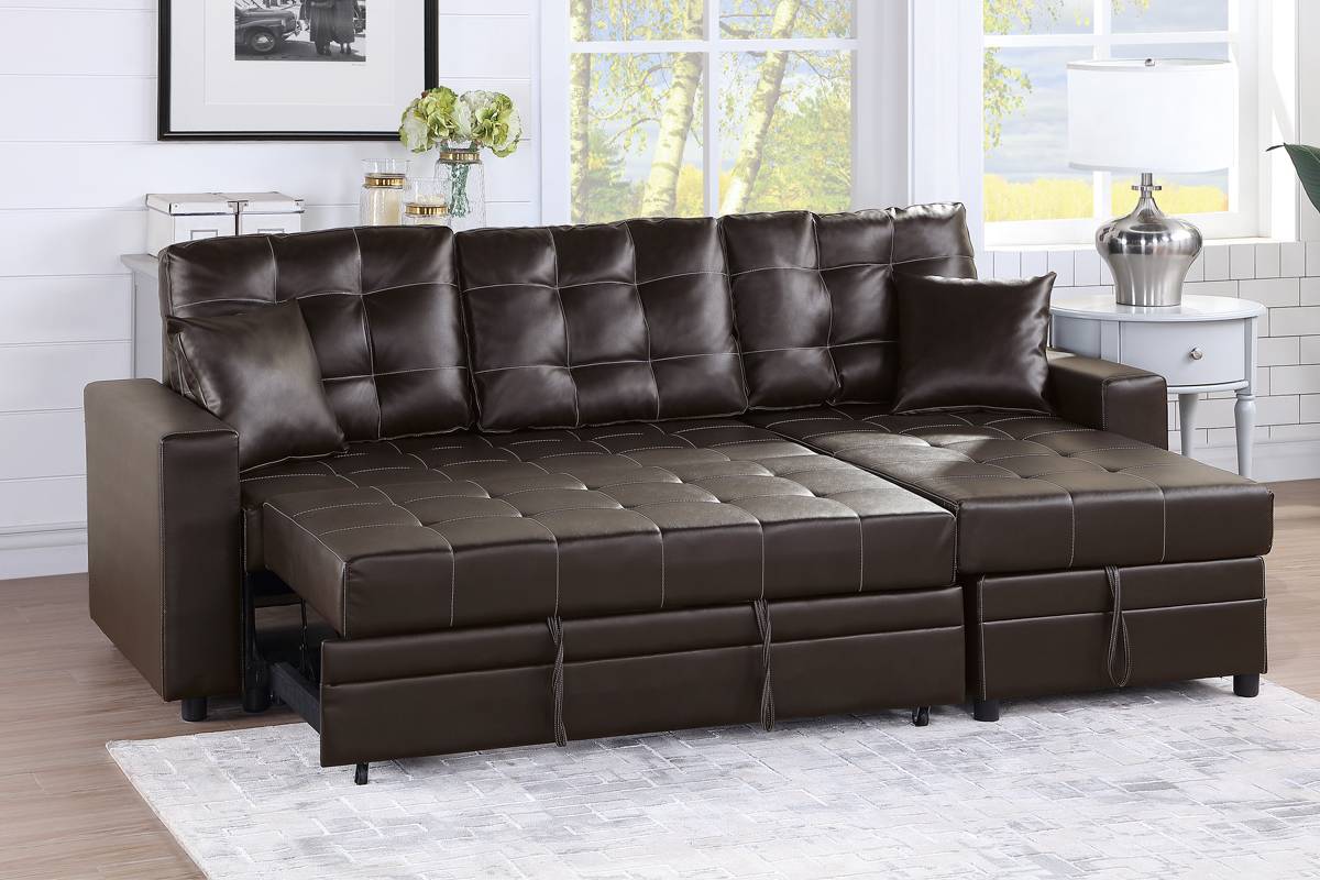 2 Piece Sectional Set Model F6592 By Poundex Furniture