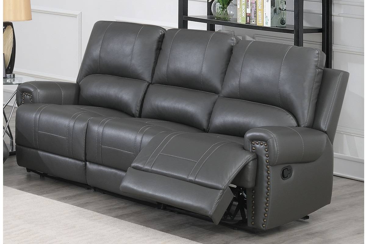 3 Piece Manual Motion Set-Sofa Model F8713 By Poundex Furniture