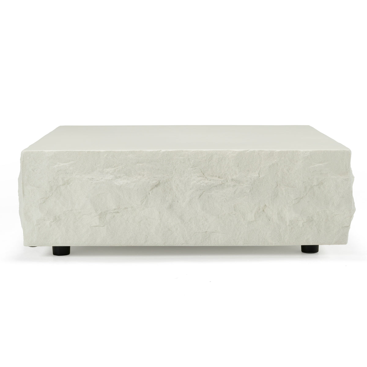 Modrest Quarry Modern Off White Square Coffee Table Model VGVC-CT111