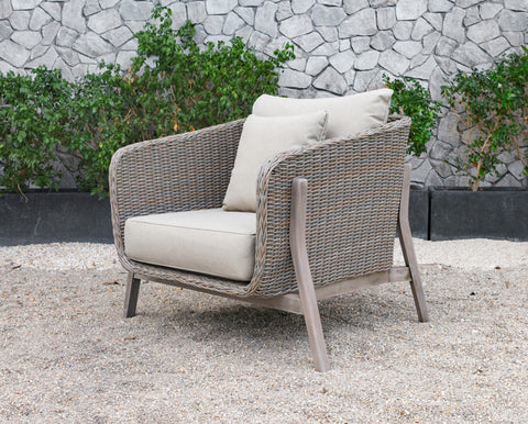 Divani Casa Carillo Outdoor Beige Wicker Sofa Set By VIG Furniture