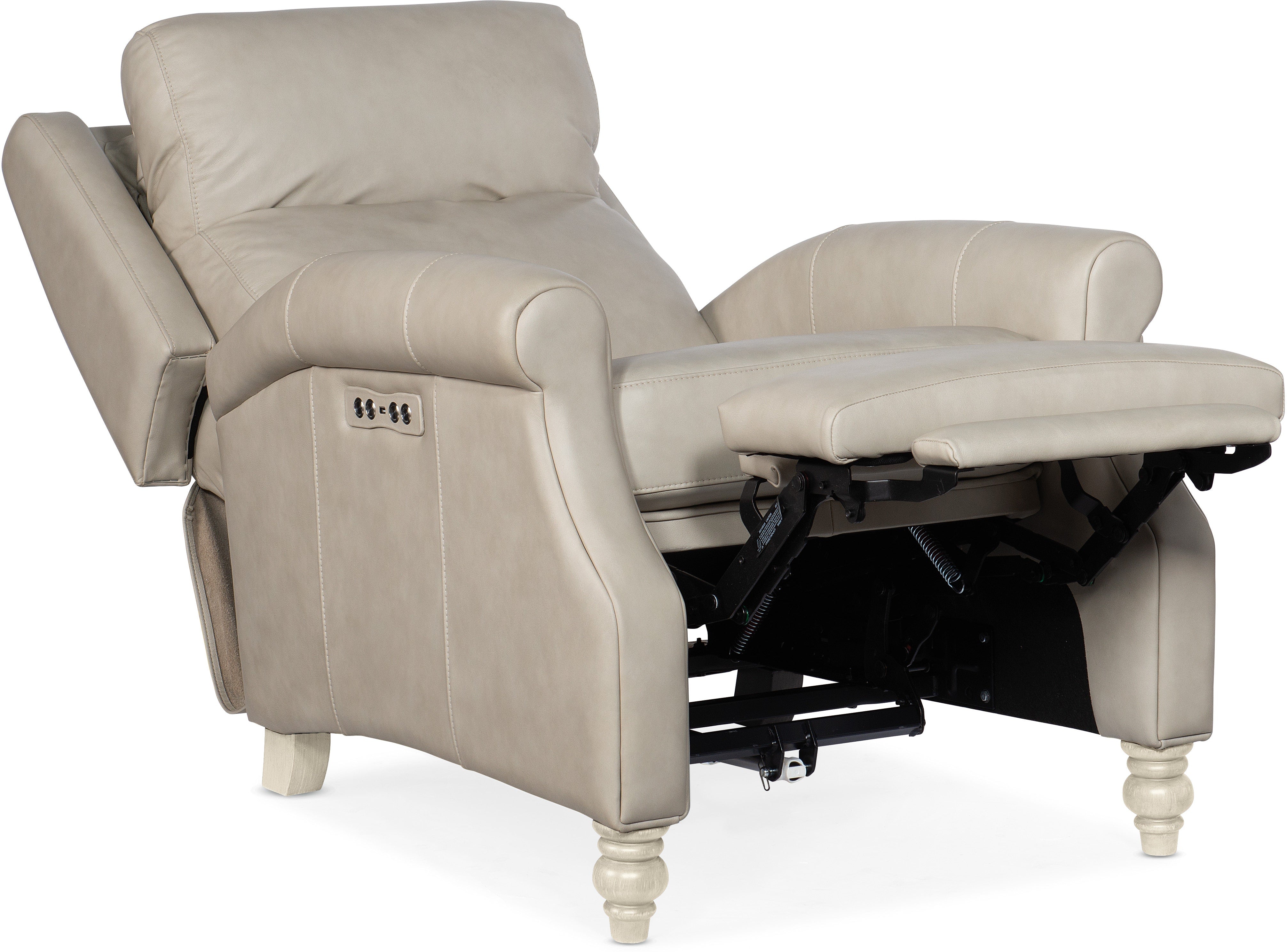 Hooker Furniture Living Room Hurley Power Recliner with Power Headrest