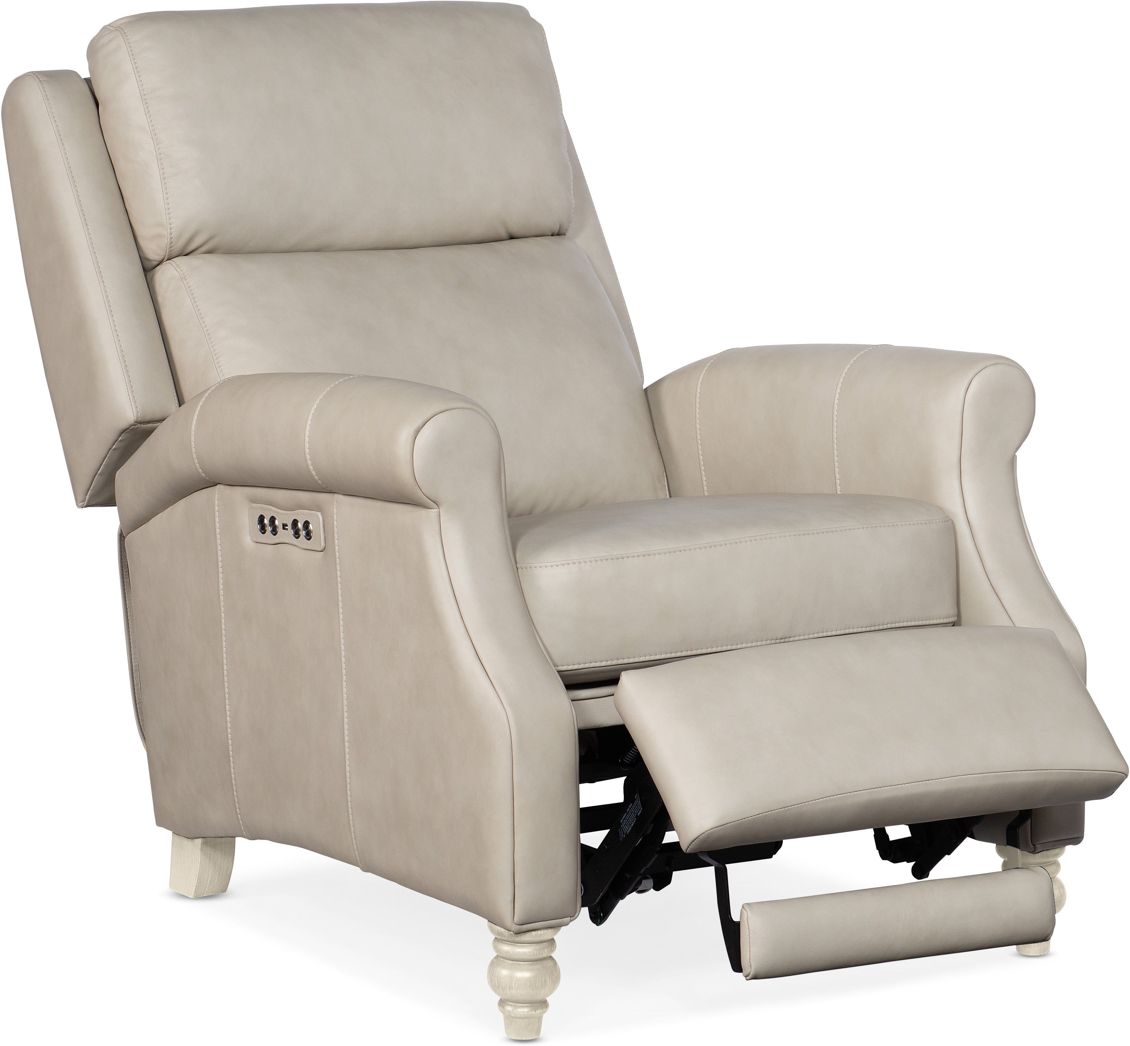 Hooker Furniture Living Room Hurley Power Recliner with Power Headrest