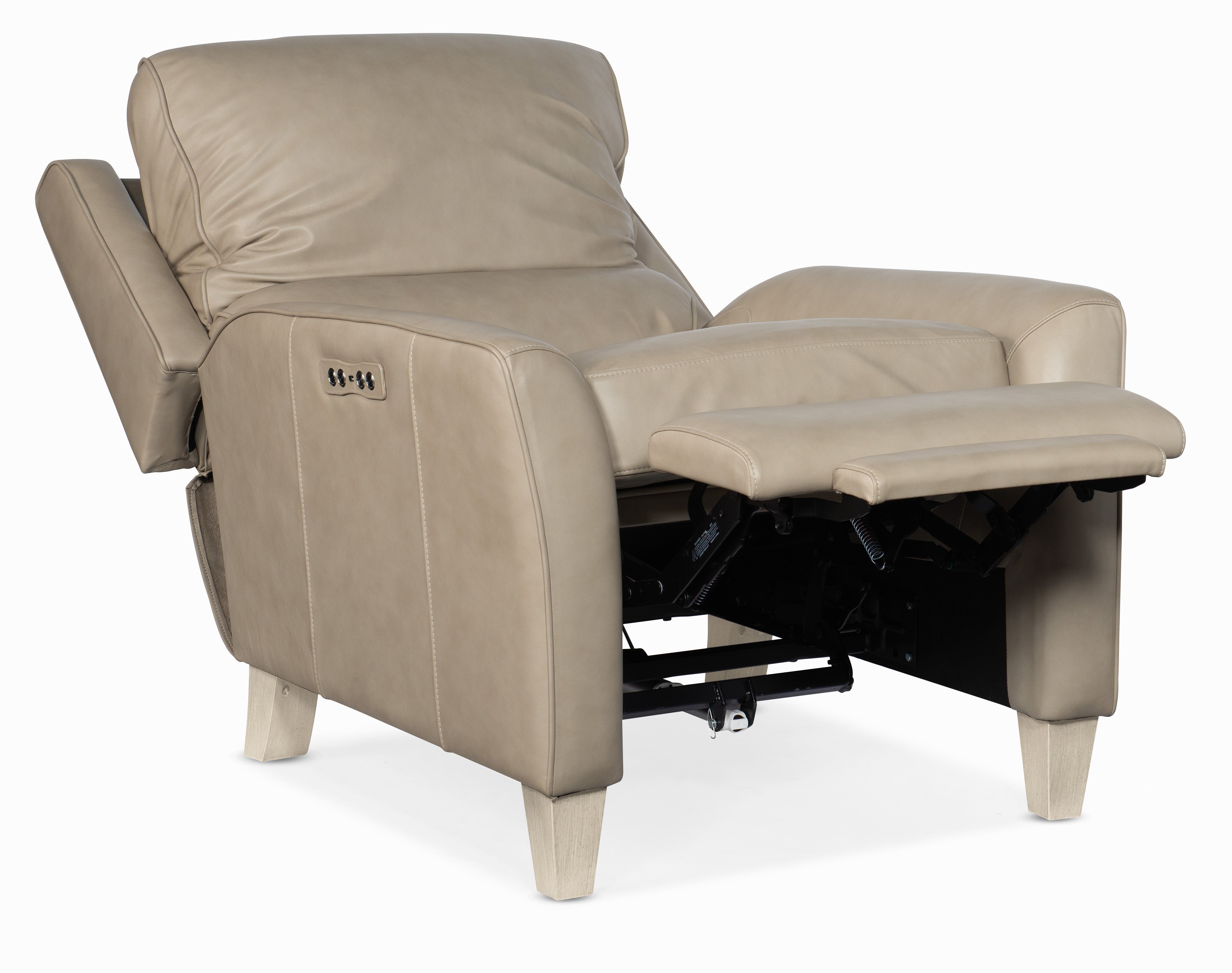 Hooker Furniture Living Room Dunes Power Recliner with Power Headrest