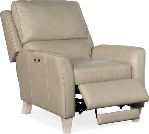 Hooker Furniture Living Room Dunes Power Recliner with Power Headrest