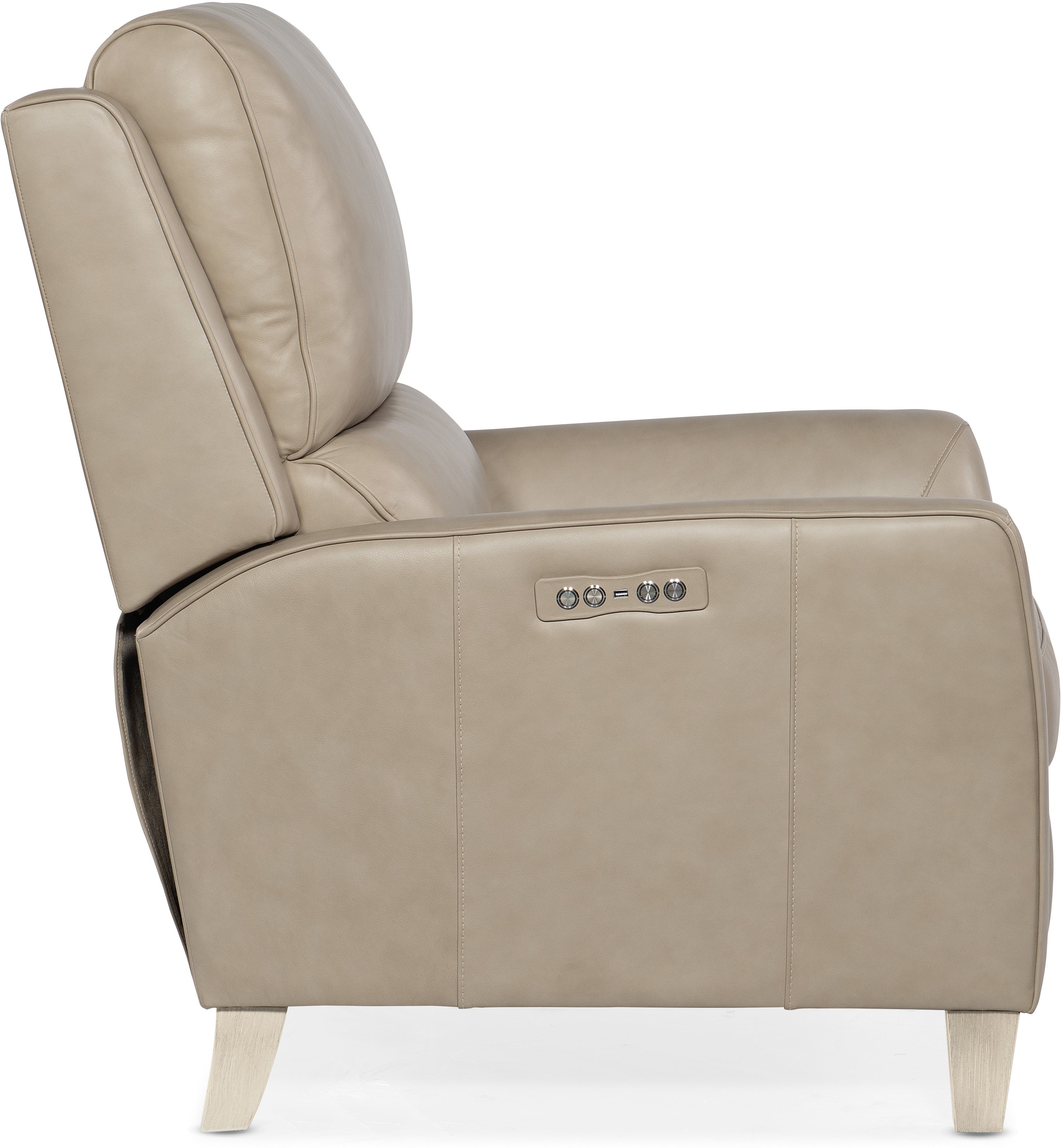 Hooker Furniture Living Room Dunes Power Recliner with Power Headrest