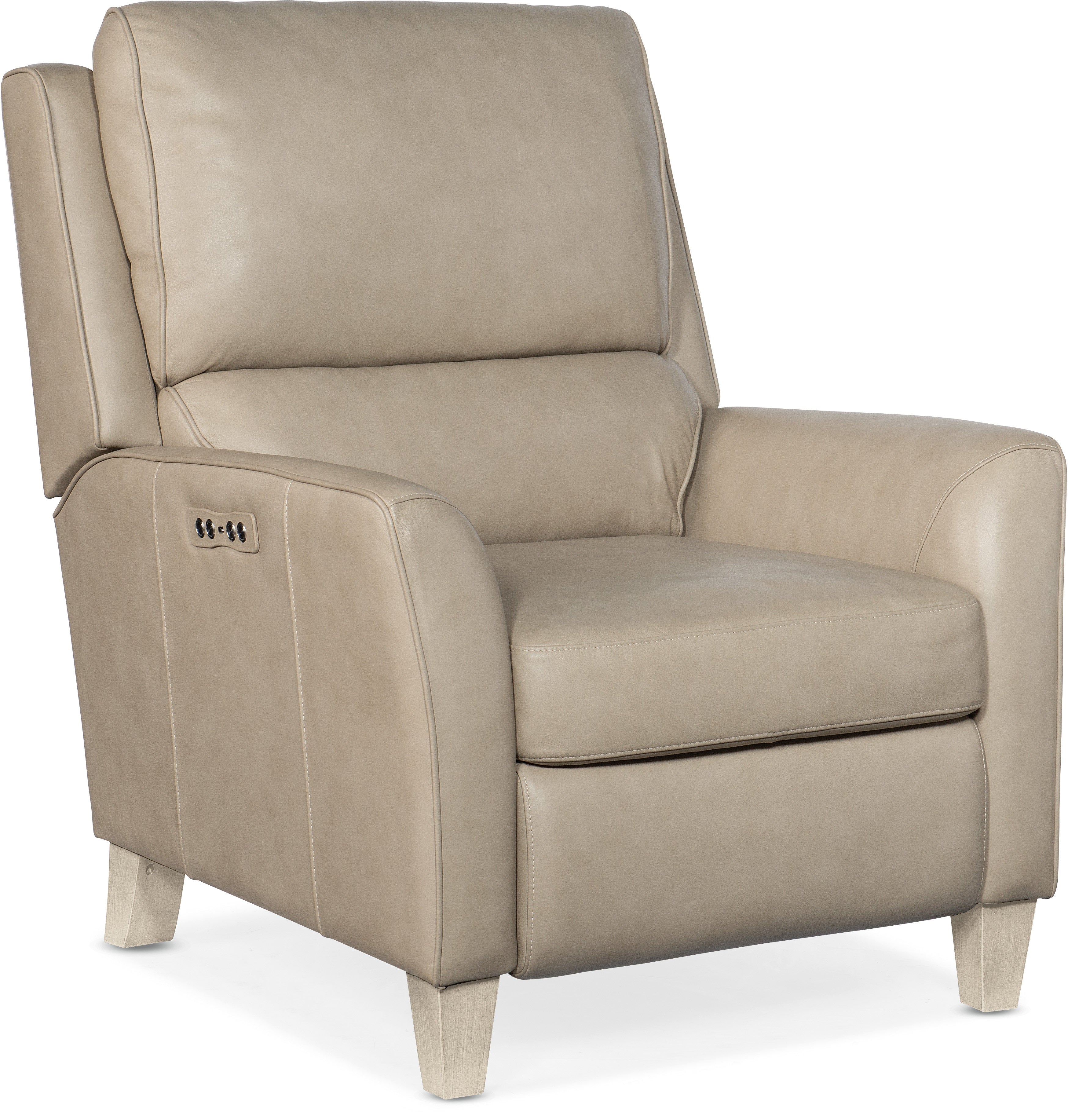 Hooker Furniture Living Room Dunes Power Recliner with Power Headrest