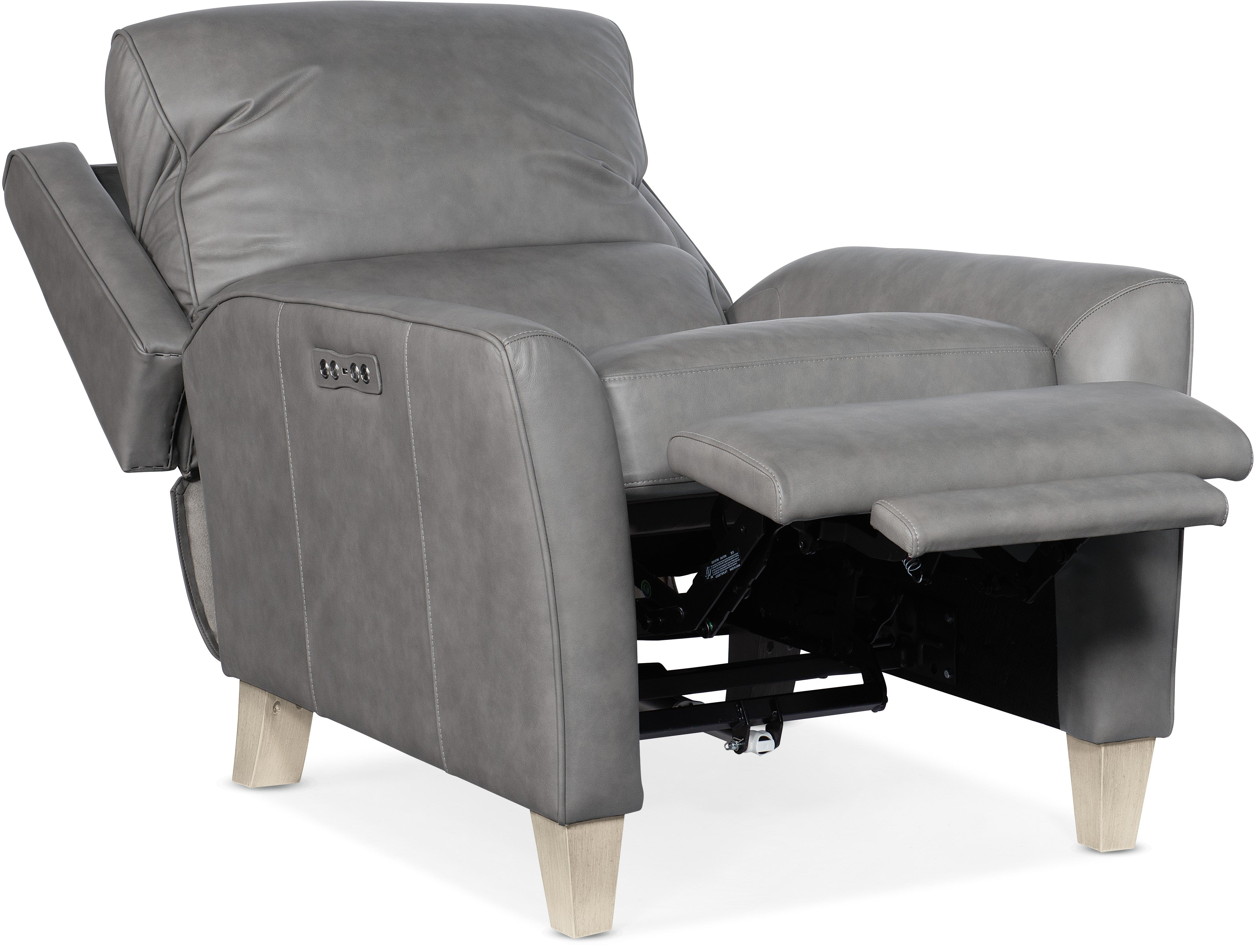 Hooker Furniture Living Room Dunes Power Recliner with Power Headrest