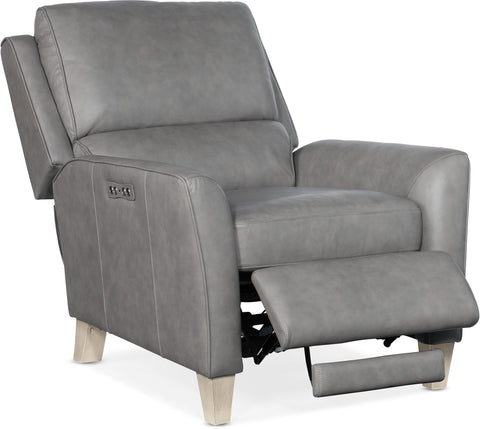 Hooker Furniture Living Room Dunes Power Recliner with Power Headrest