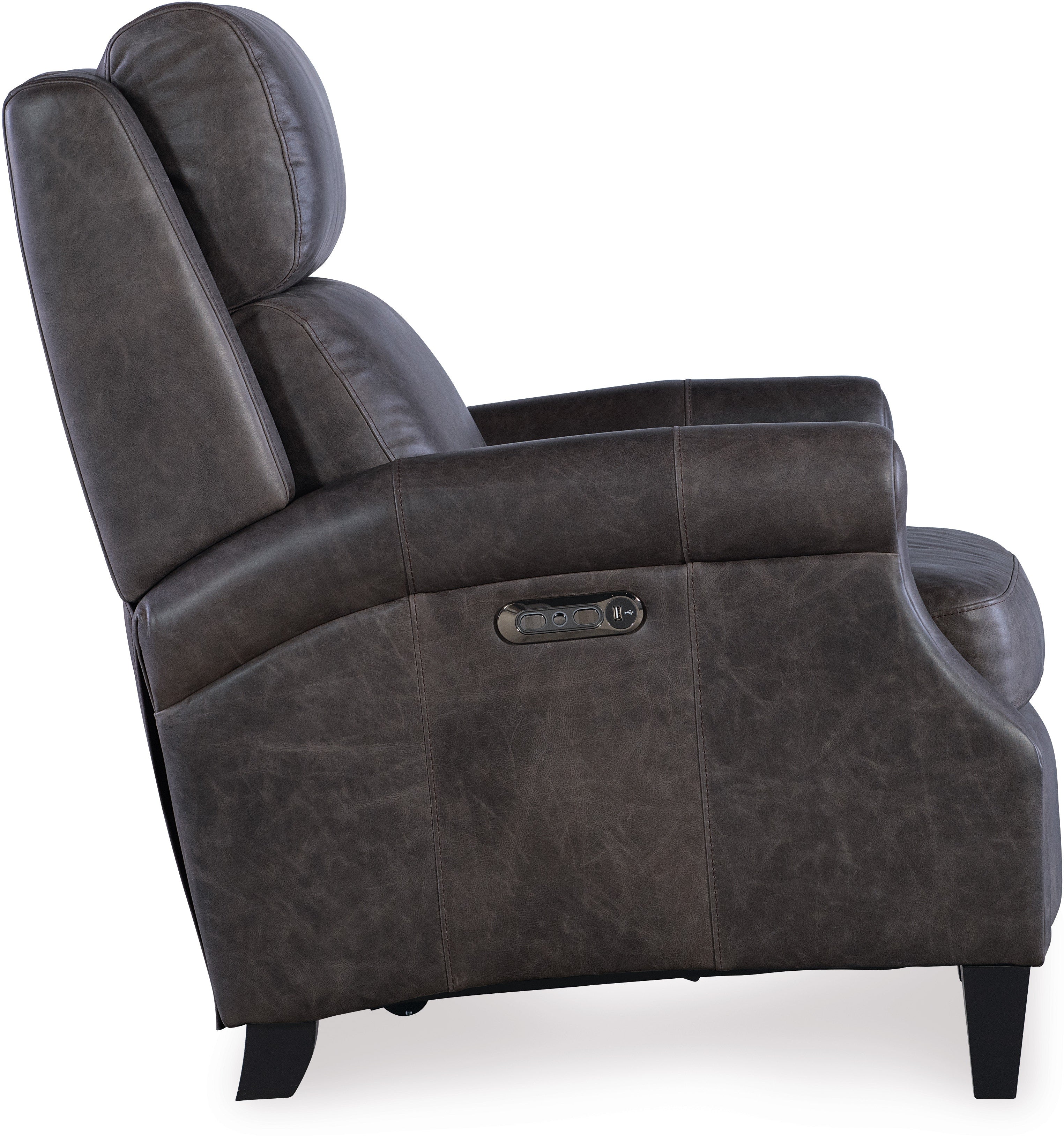 Hooker Furniture Living Room Hurley Power Recliner w/Power Headrest