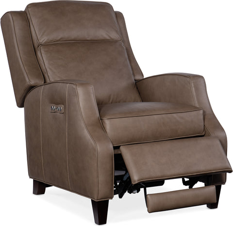 Hooker Furniture Living Room Tricia Power Recliner with Power Headrest