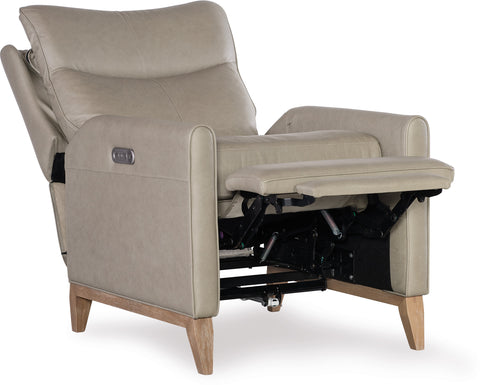 Hooker Furniture Living Room Quinnie Power Recliner w/Power Headrest