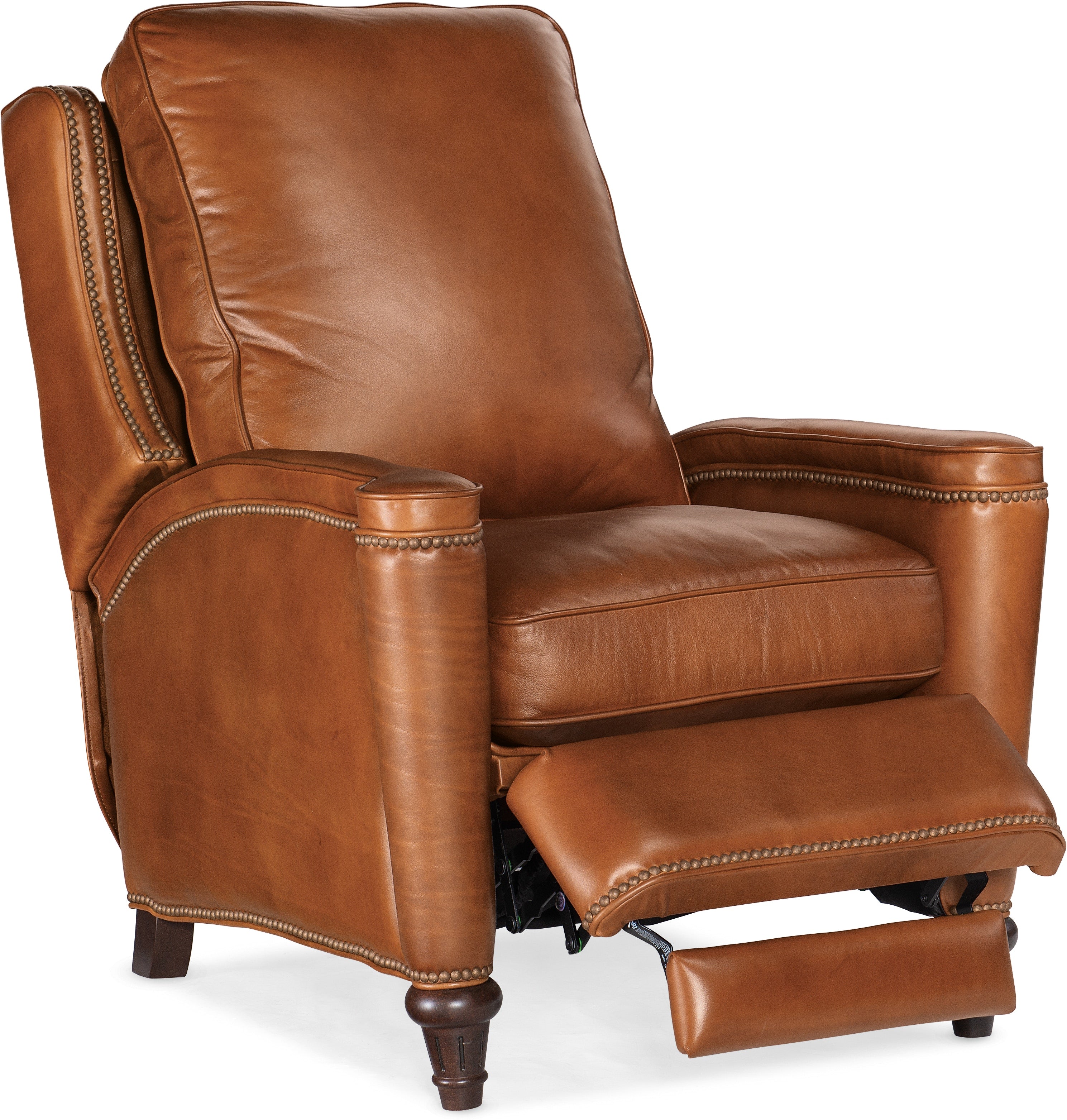Hooker Furniture Living Room Rylea Manual Push Back Recliner