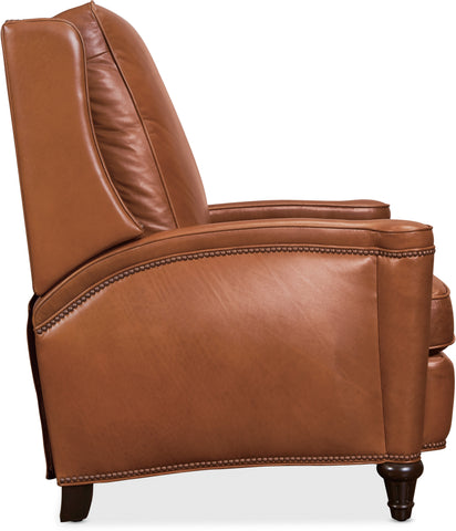 Hooker Furniture Living Room Rylea Manual Push Back Recliner
