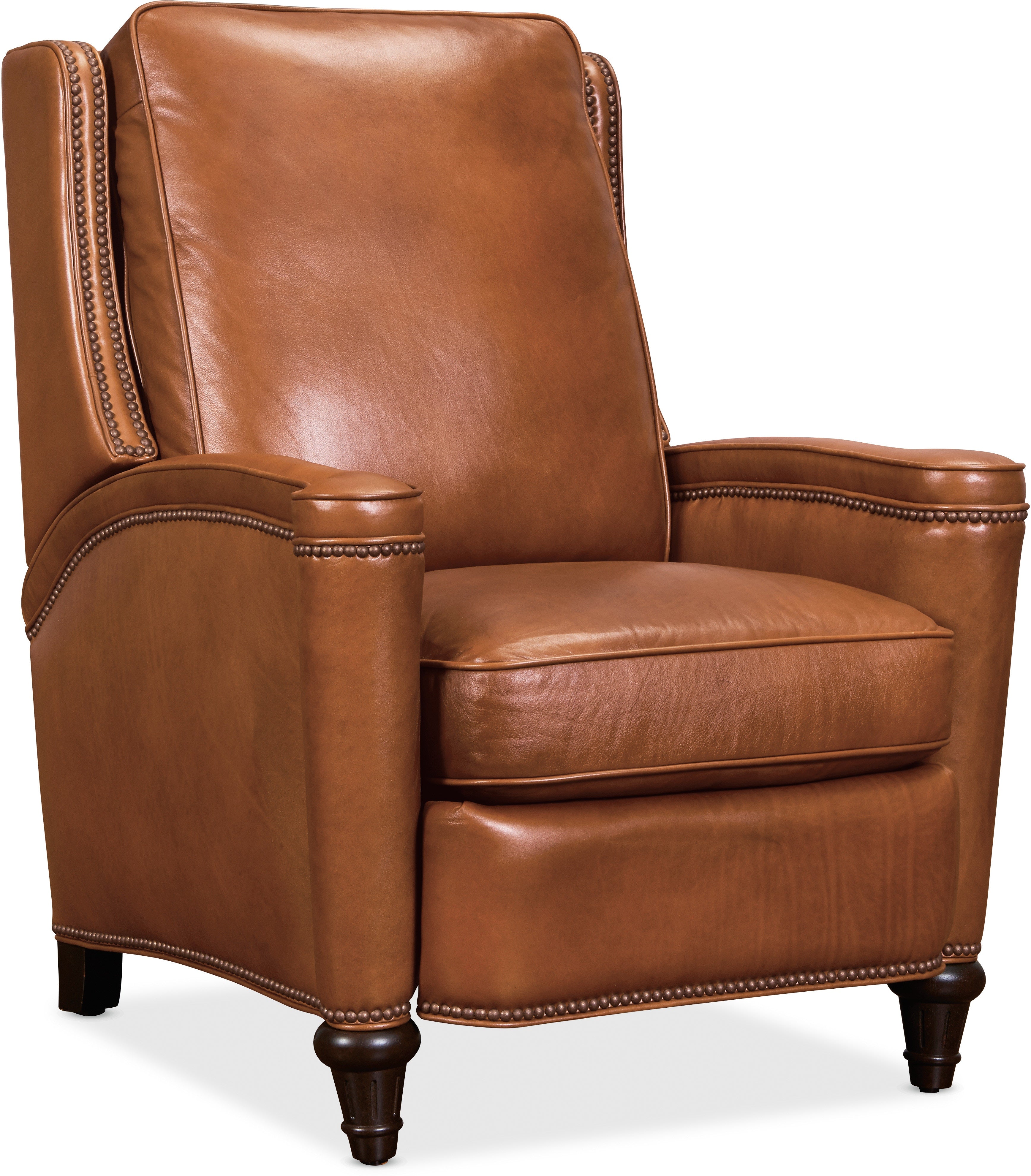 Hooker Furniture Living Room Rylea Manual Push Back Recliner