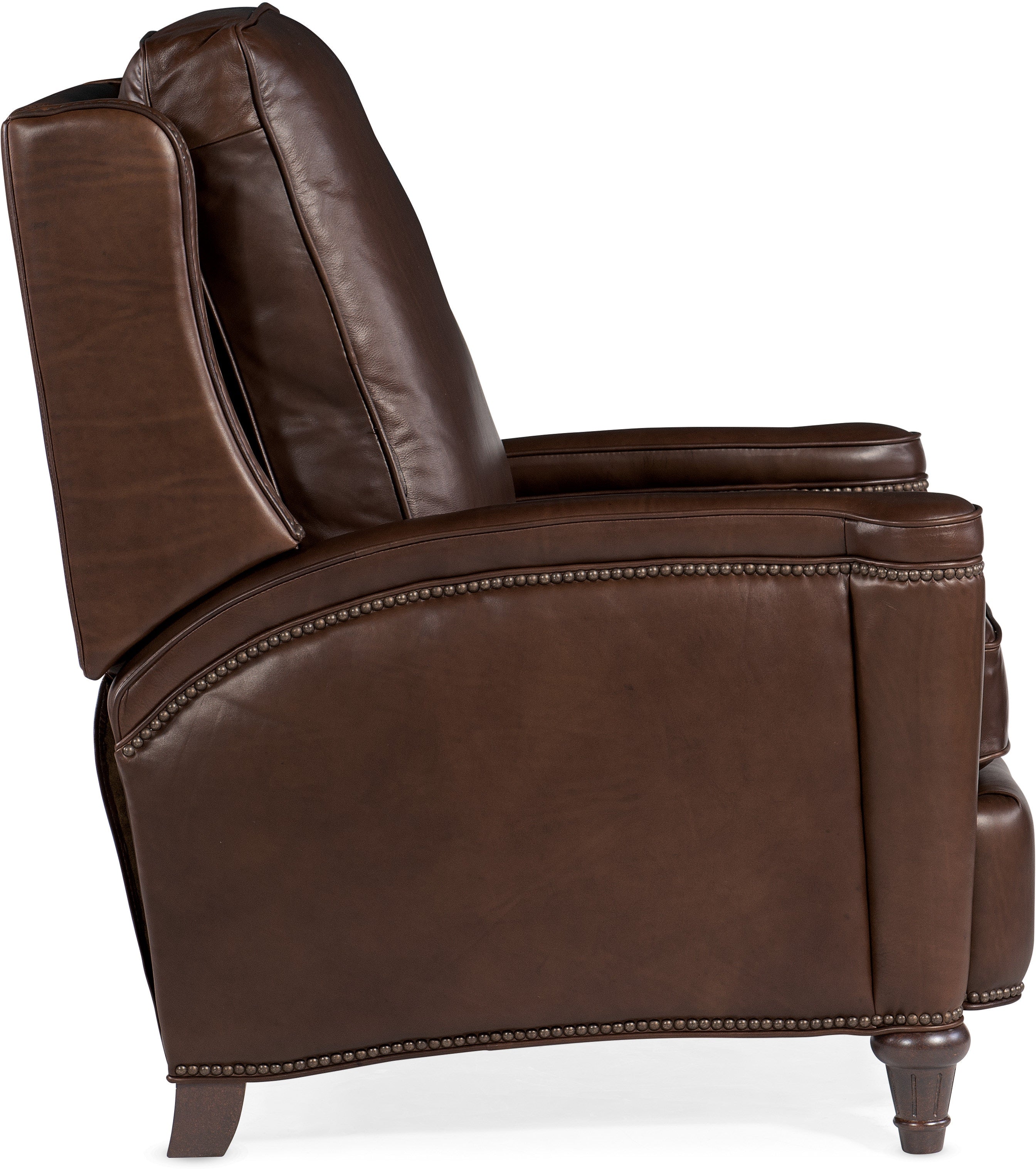 Hooker Furniture Living Room Rylea Manual Push Back Recliner