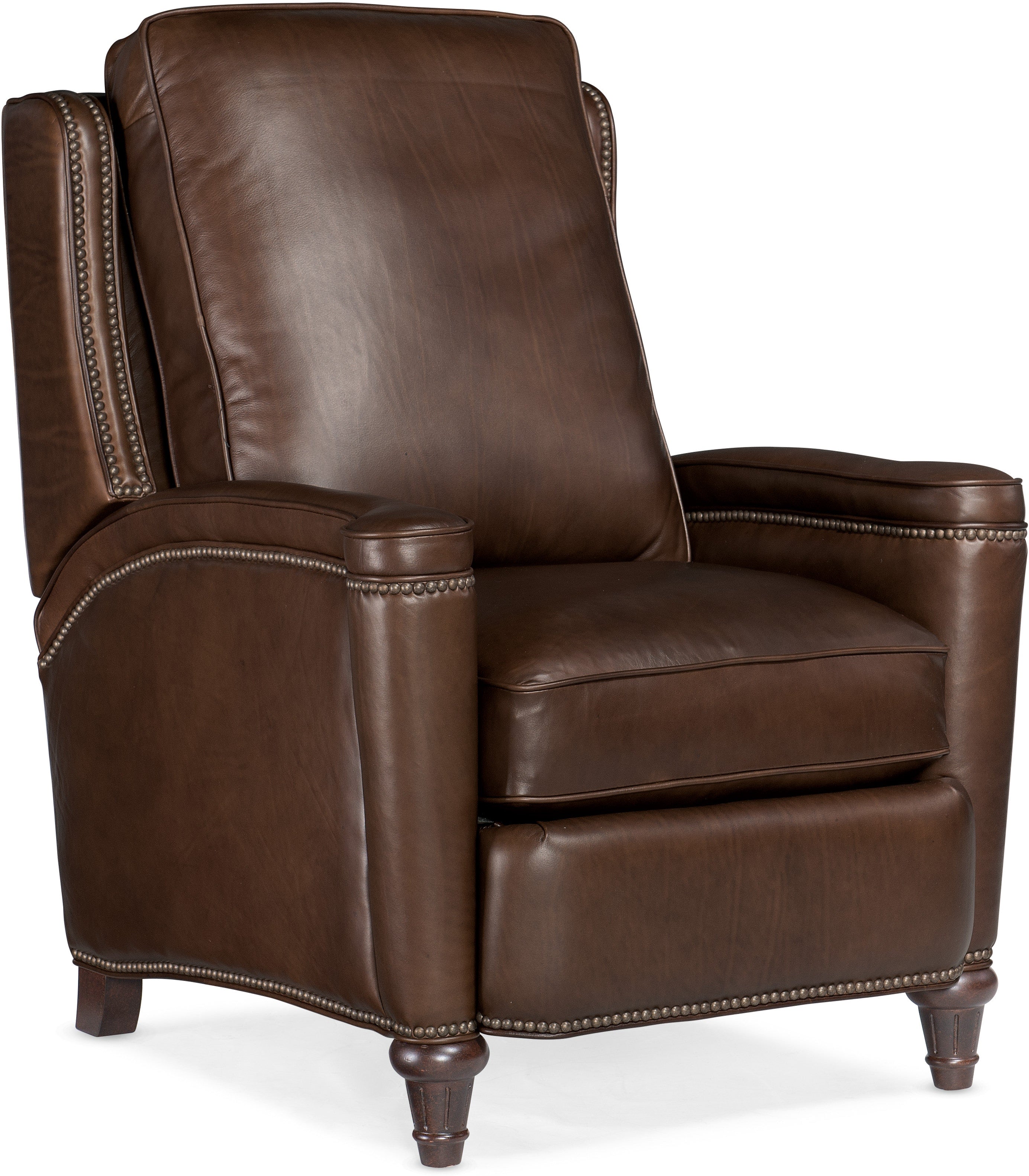 Hooker Furniture Living Room Rylea Manual Push Back Recliner