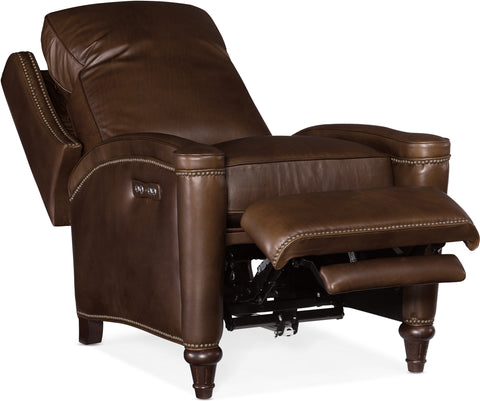 Hooker Furniture Living Room Rylea PWR Recliner w/ PWR Headrest
