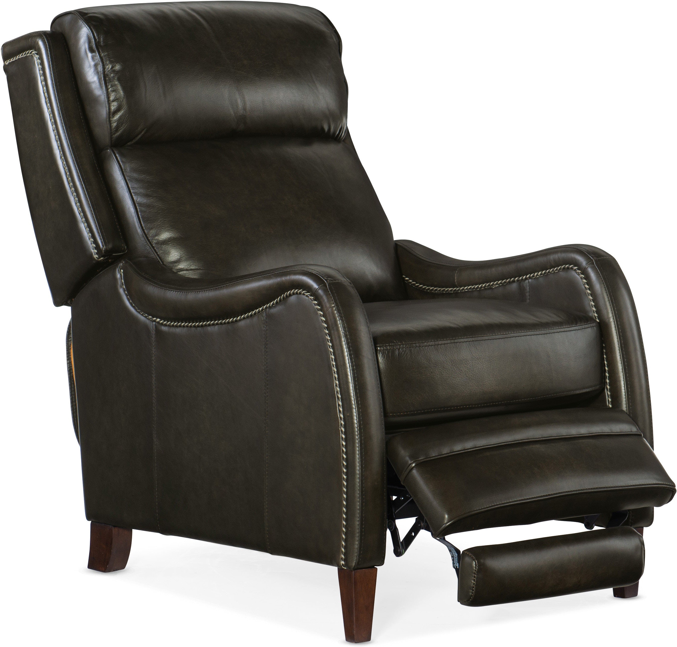 Hooker Furniture Living Room Stark Manual Push Back Recliner