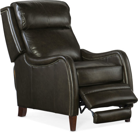Hooker Furniture Living Room Stark Manual Push Back Recliner