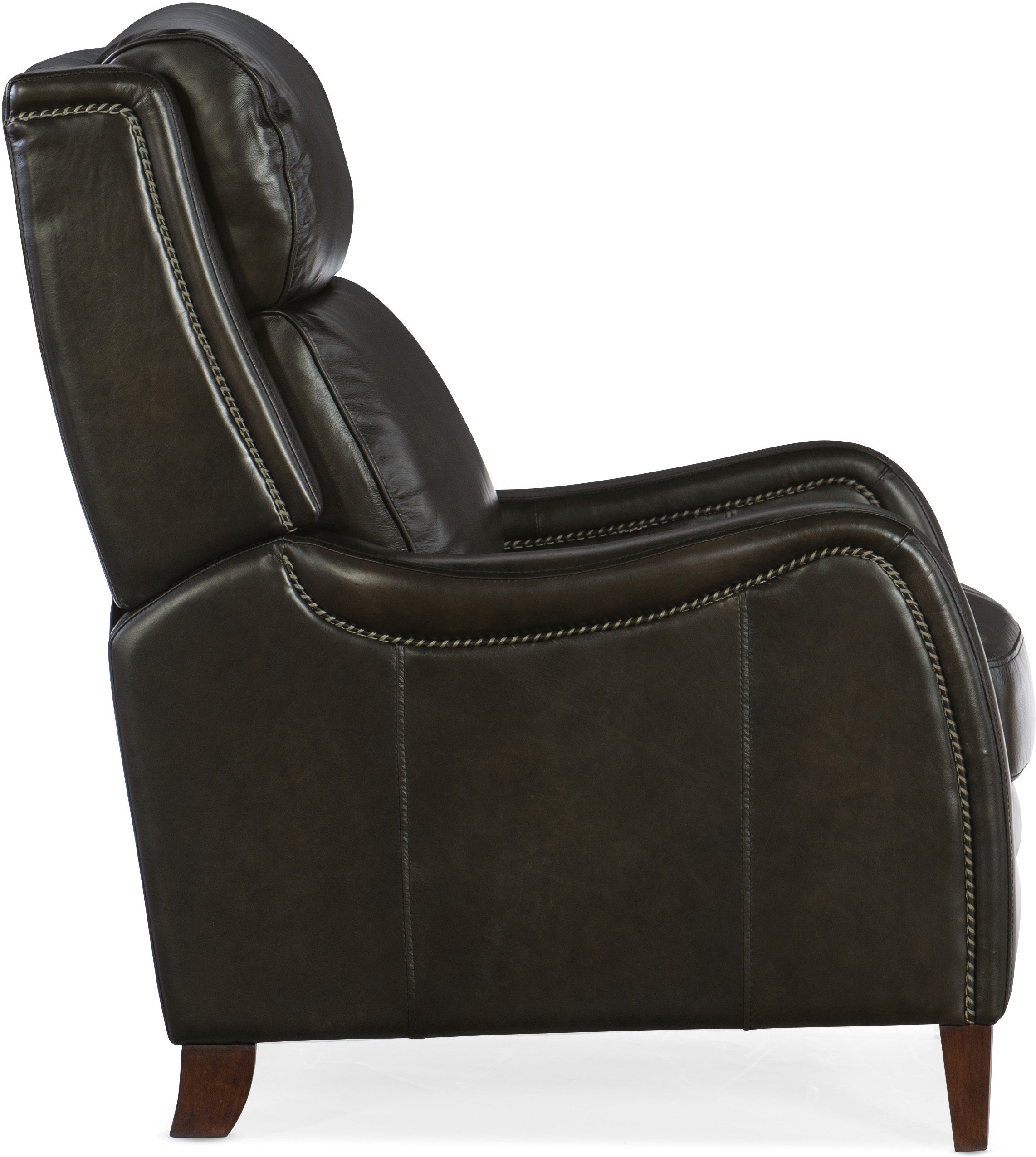 Hooker Furniture Living Room Stark Manual Push Back Recliner