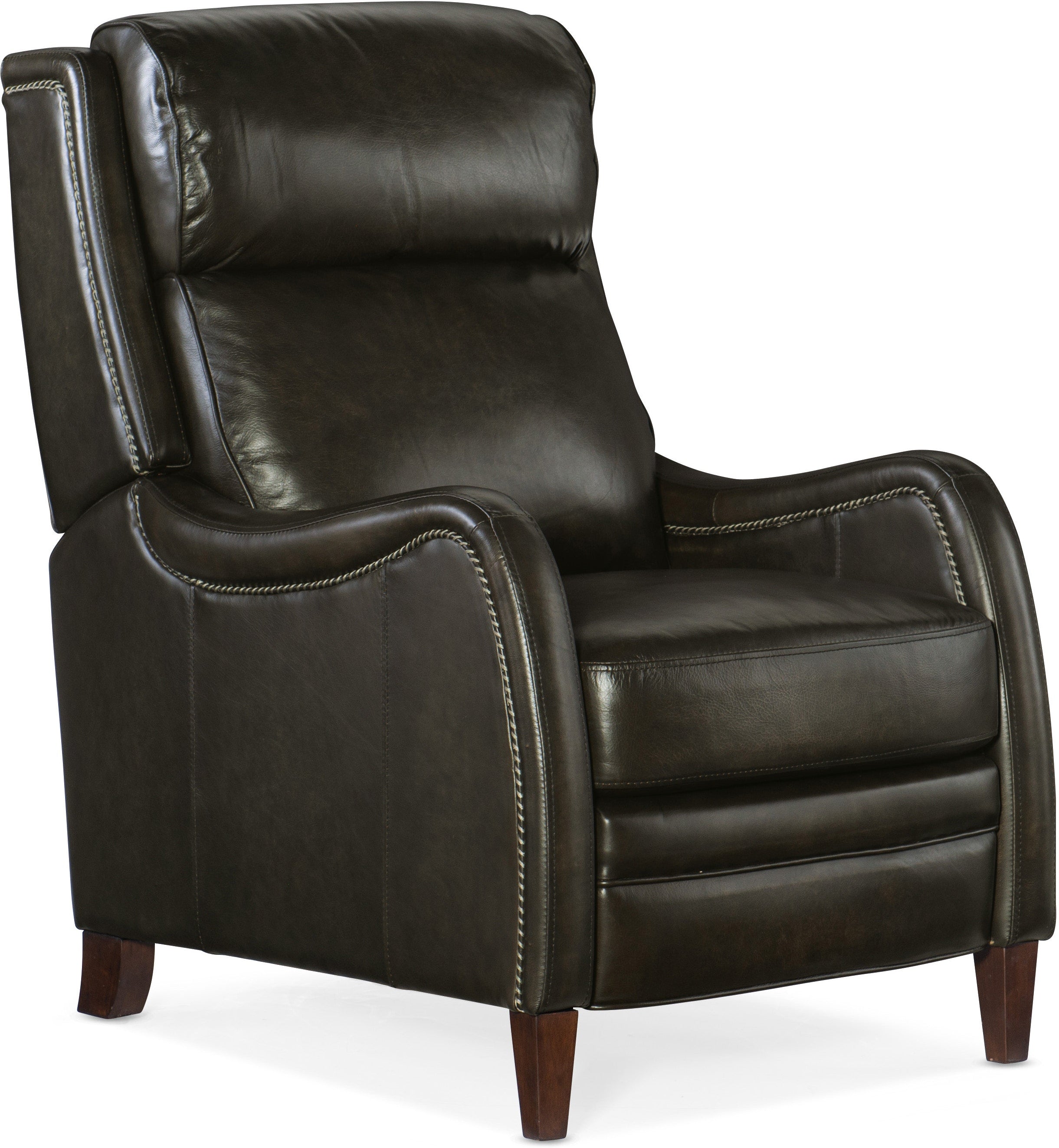 Hooker Furniture Living Room Stark Manual Push Back Recliner
