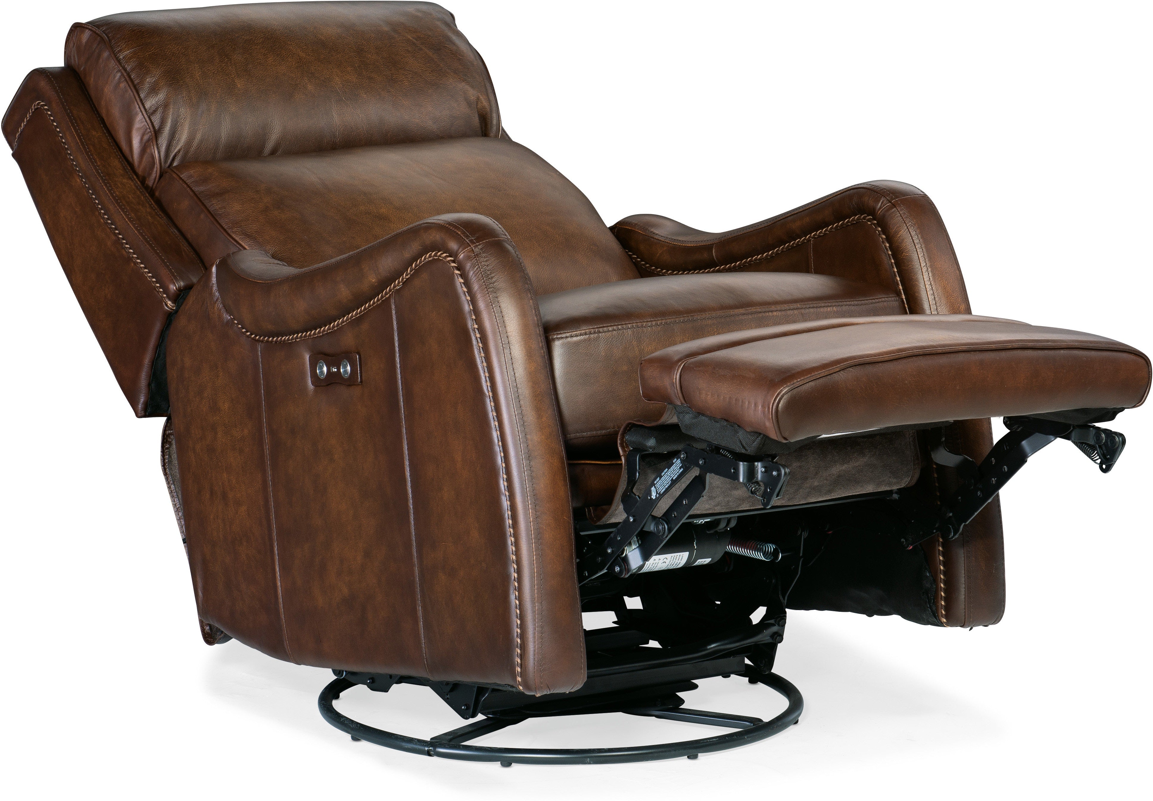 Hooker Furniture Living Room Stark PWR Swivel Glider Recliner