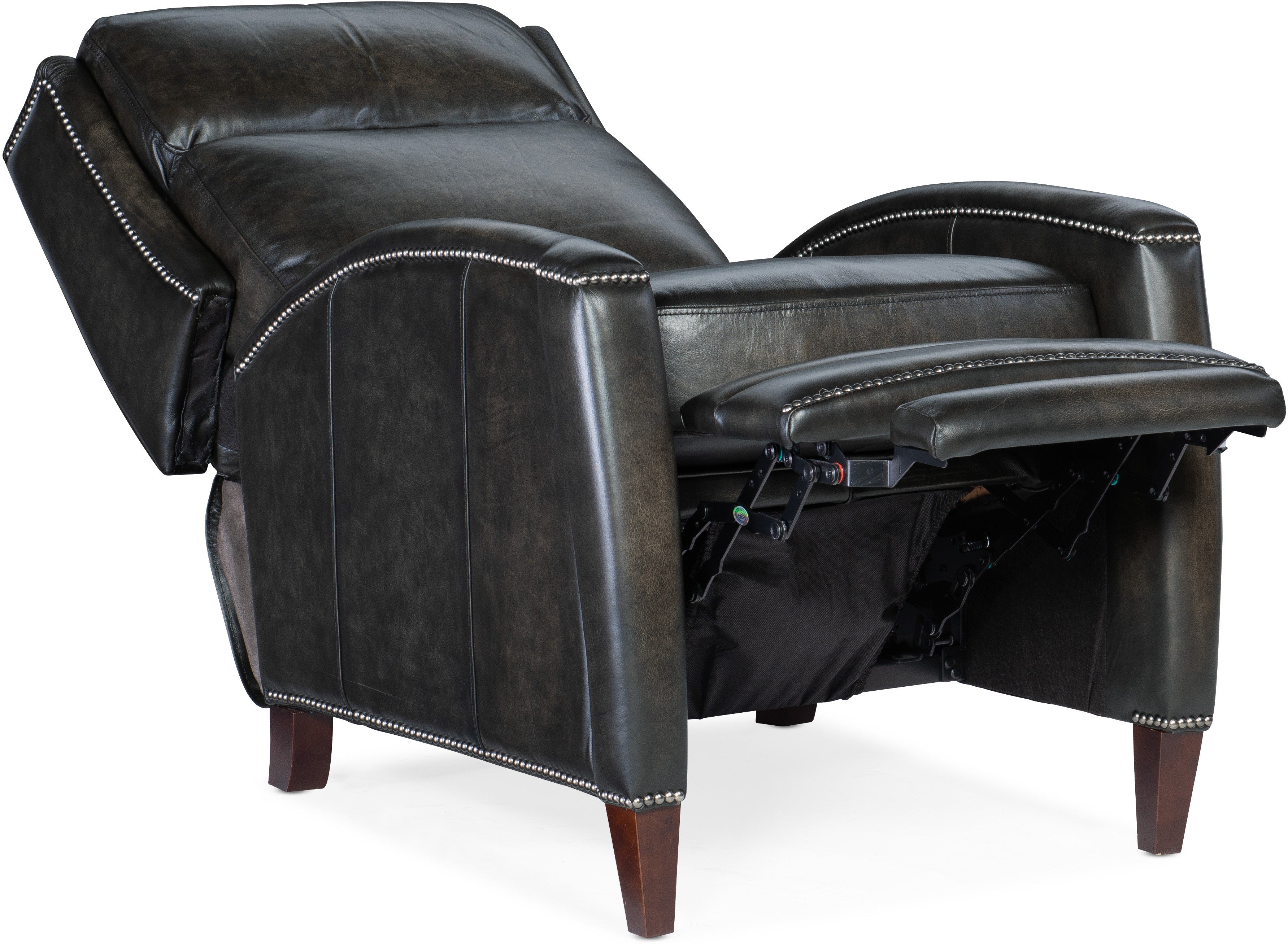 Hooker Furniture Living Room Declan Manual Push Back Recliner