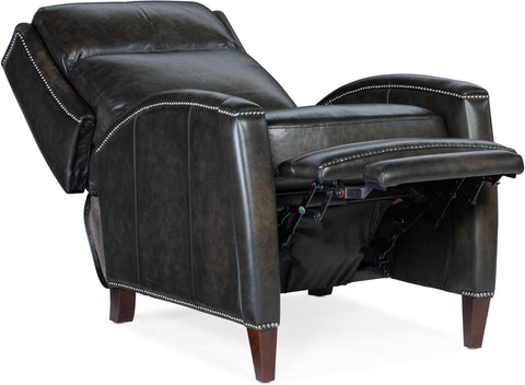 Hooker Furniture Living Room Declan Manual Push Back Recliner