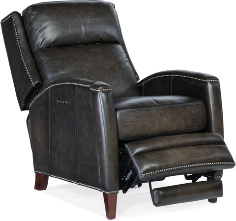 Hooker Furniture Living Room Declan PWR Recliner w/ PWR Headrest