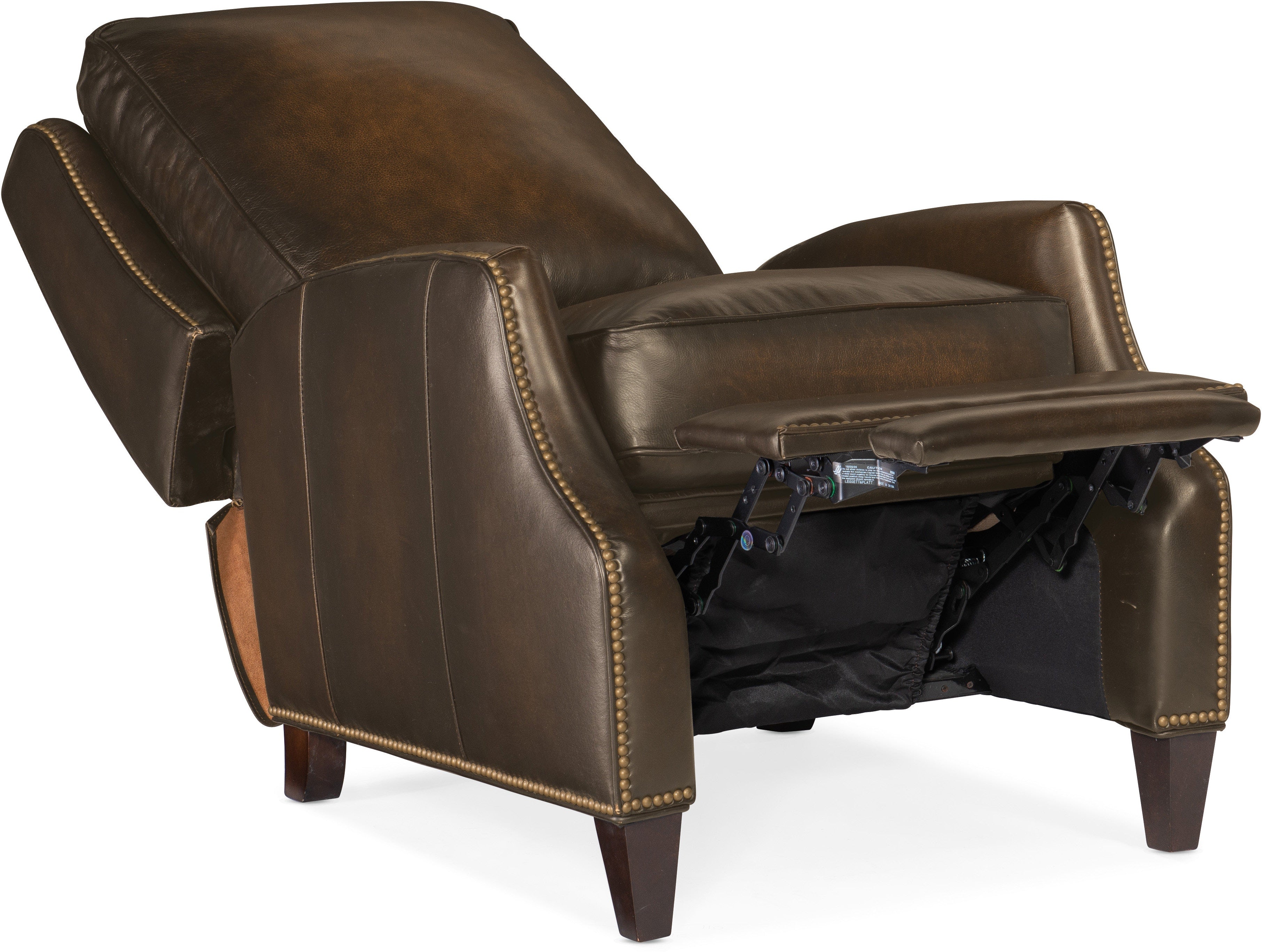 Hooker Furniture Living Room Kerley Manual Push Back Recliner