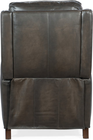 Hooker Furniture Living Room Kerley Manual Push Back Recliner