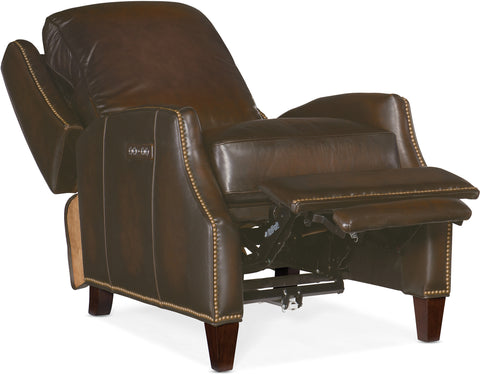 Hooker Furniture Living Room Kerley Power Recliner w/ Power Headrest