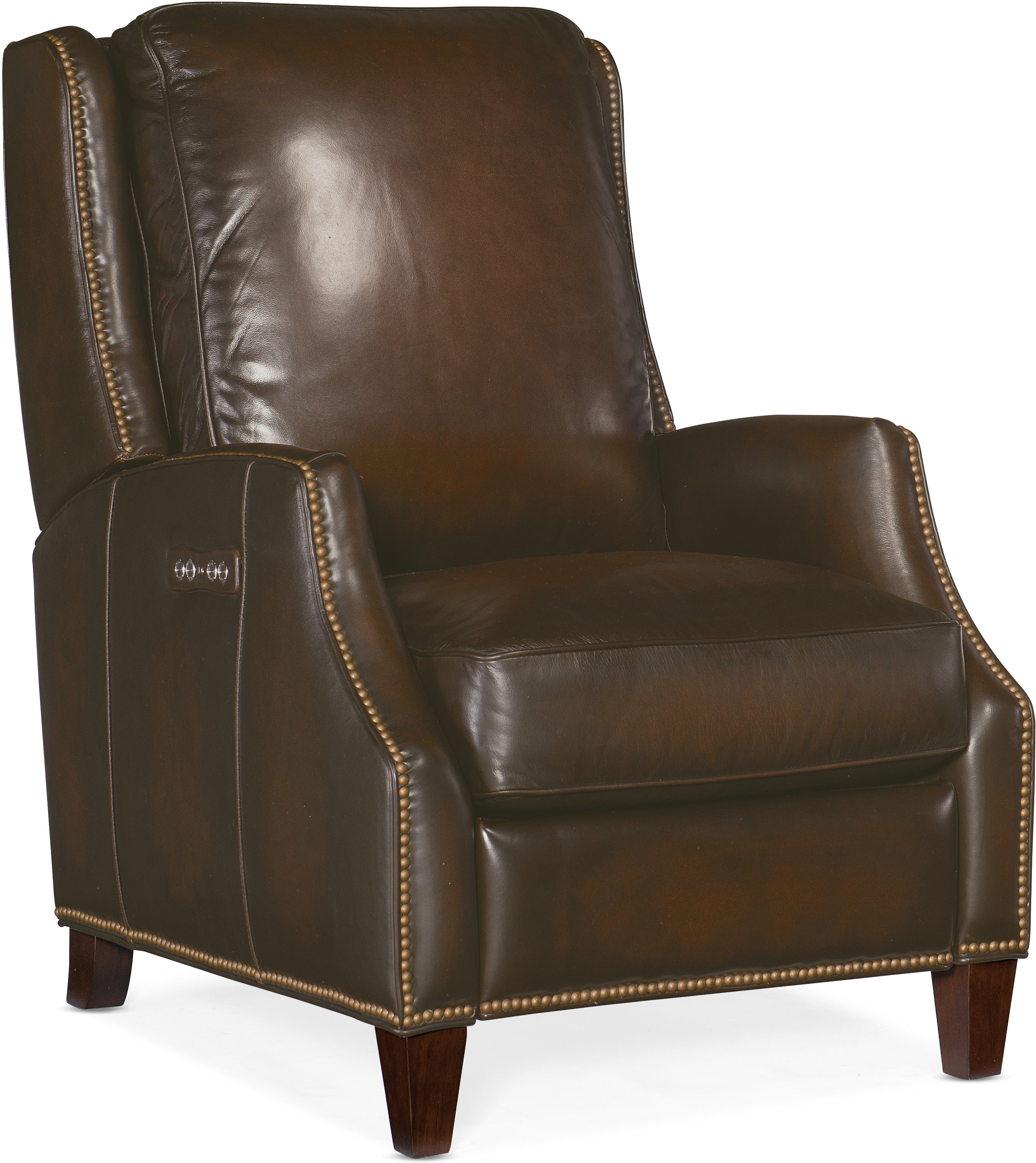 Hooker Furniture Living Room Kerley Power Recliner w/ Power Headrest