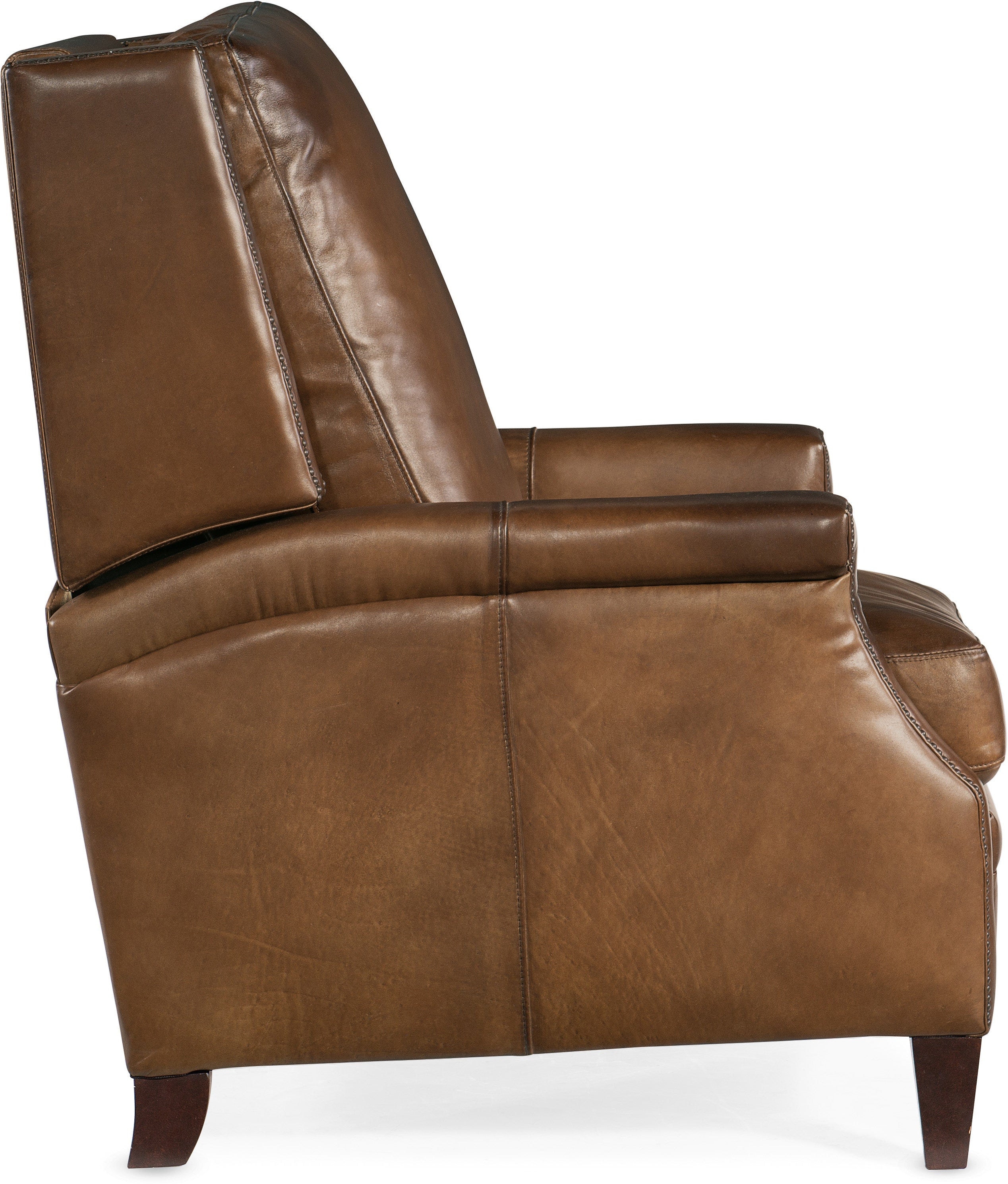 Hooker Furniture Living Room Collin Manual Push Back Recliner