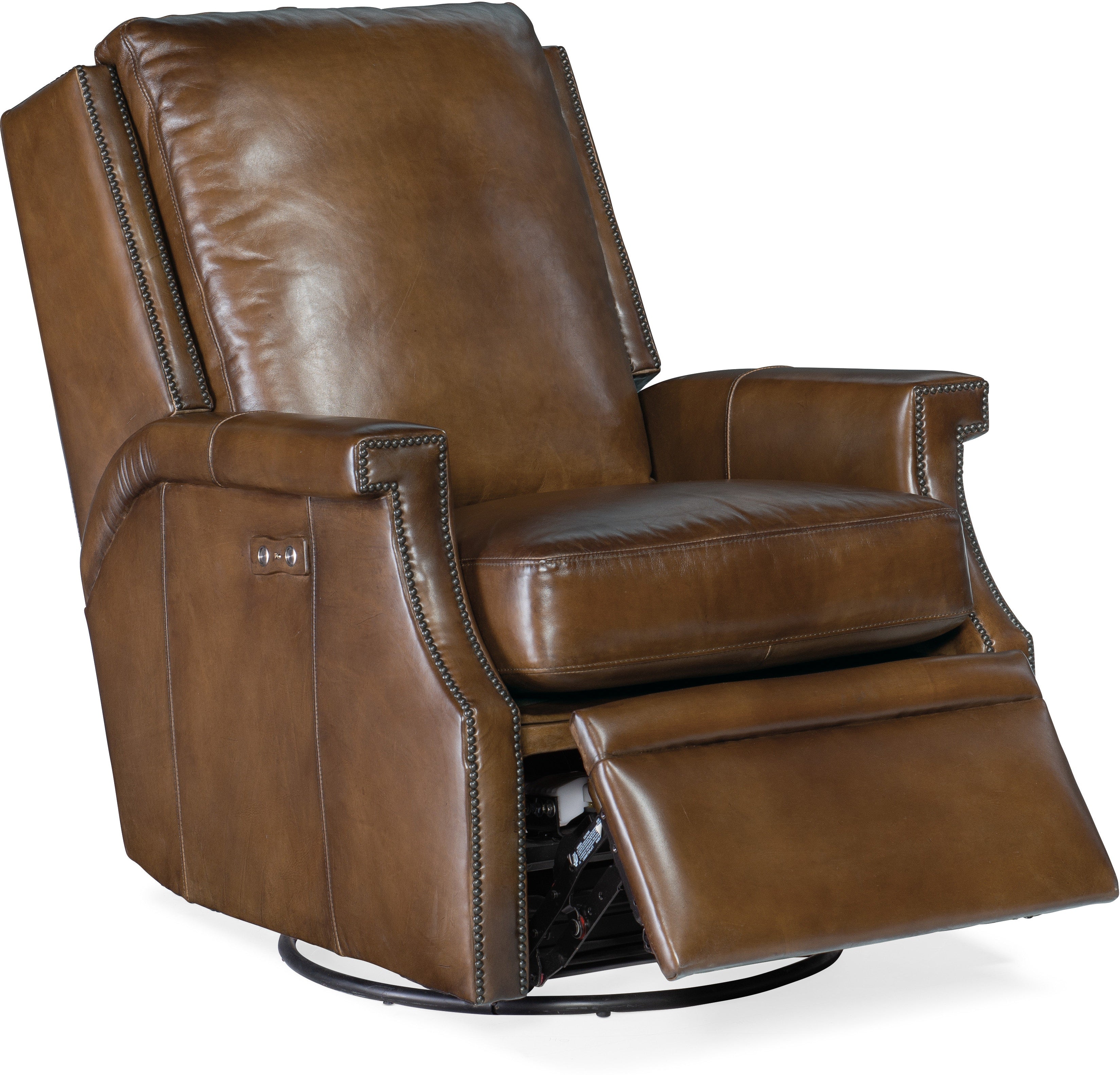 Hooker Furniture Living Room Collin PWR Swivel Glider Recliner