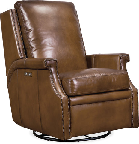 Hooker Furniture Living Room Collin PWR Swivel Glider Recliner