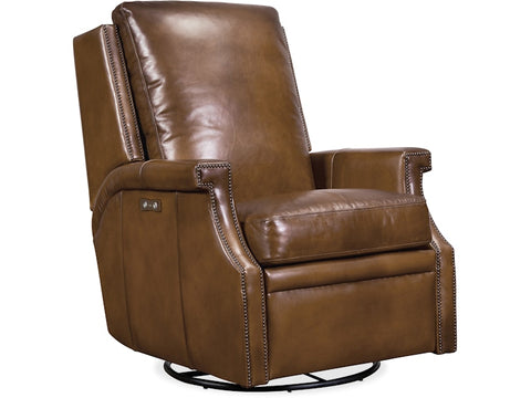 Hooker Furniture Living Room Collin PWR Swivel Glider Recliner