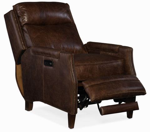 Hooker Furniture Living Room Regale Power Recliner w/ Power Headrest