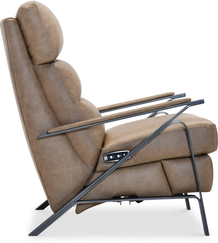 Hooker Furniture Living Room Elixir Power Recliner with Power Headrest