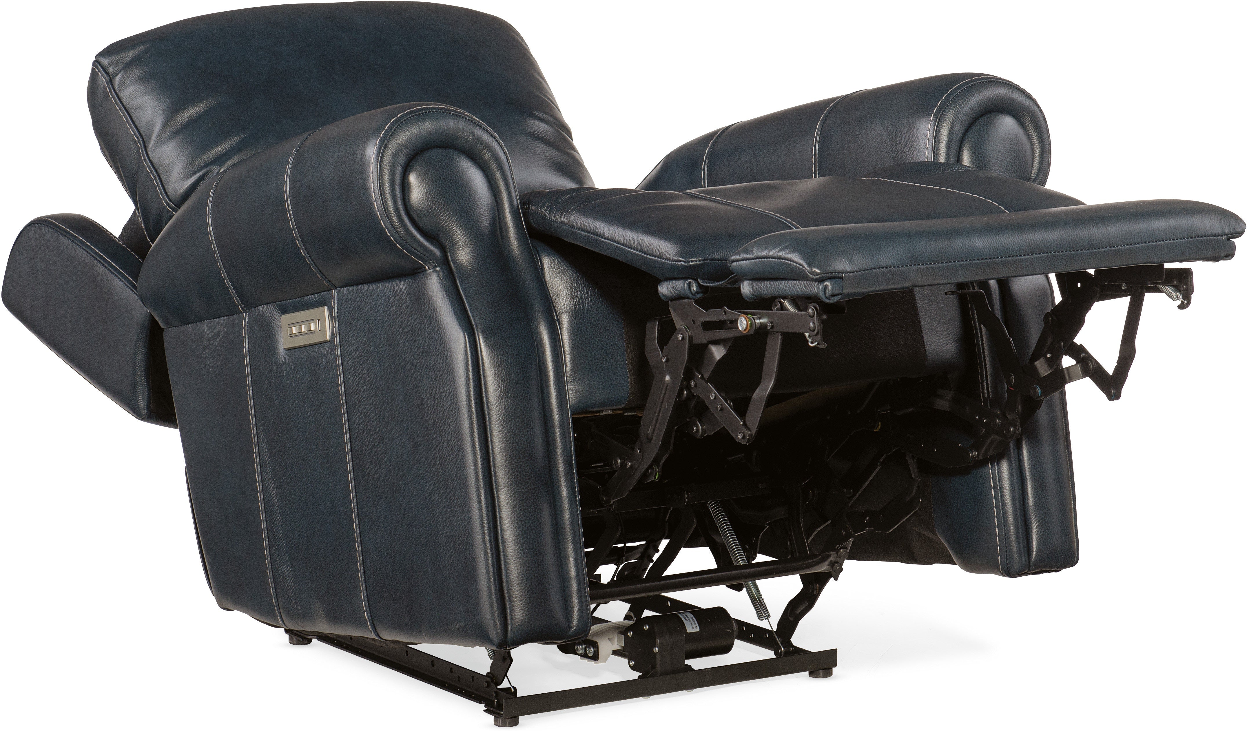 Hooker Furniture Living Room Eisley Power Recliner with Power Headrest and Lumbar