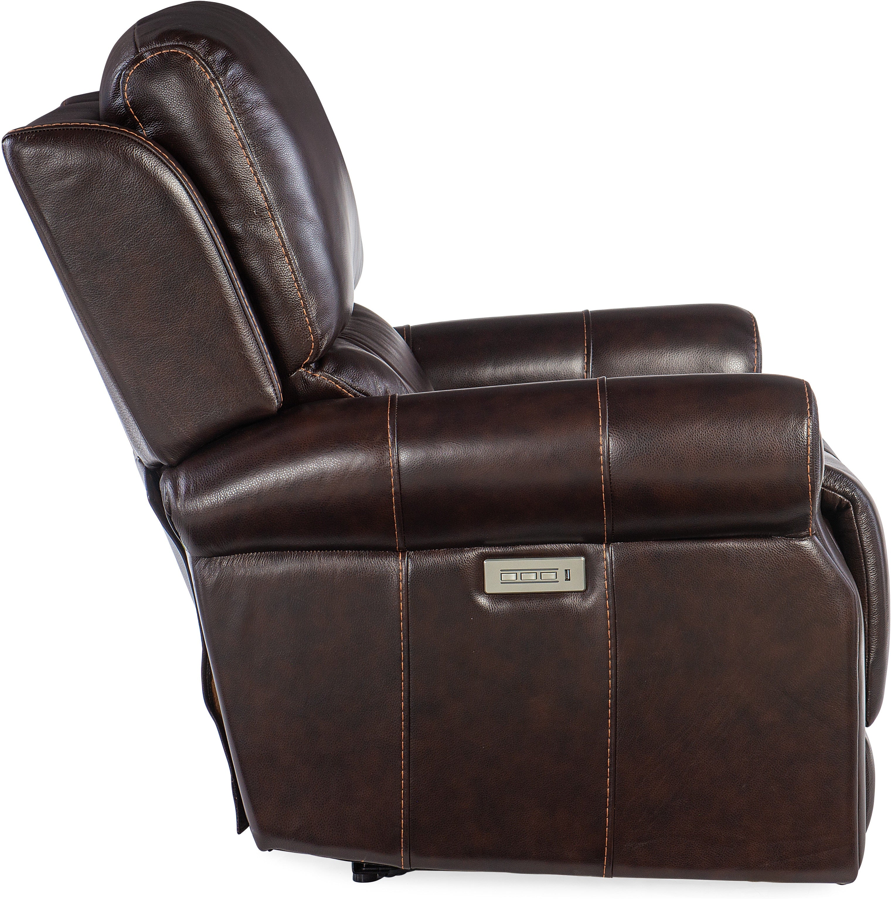 Hooker Furniture Living Room Eisley Power Recliner with Power Headrest and Lumbar